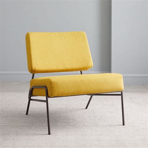 The units used are cm, and the models are scaled to match real life objects. Wire Frame Slipper Chair | west elm Canada