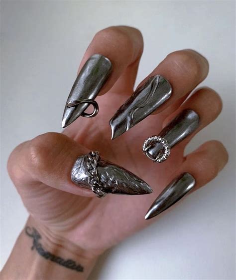 Cyber Nails Дизайнерские ногти Нейл арт Маникюр