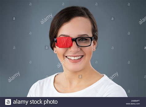 Woman Eye Patch High Resolution Stock Photography And Images Alamy