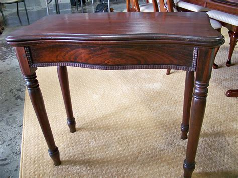 Antique Mahogany Game Table