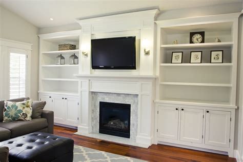 20 Fireplace With Built In Bookshelves