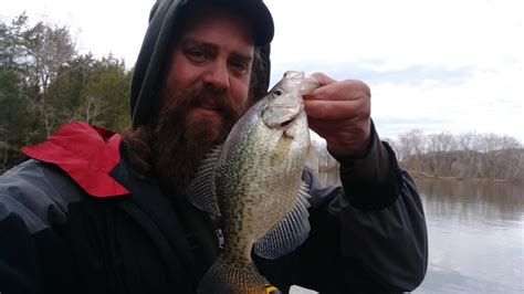 Winter Bank Fishing For Bass With Hellgrammite And Panfish Magnets And Cold