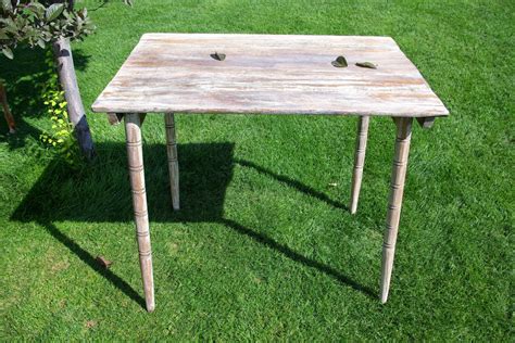 At dutchcrafters, we are proud to offer environmentally friendly reclaimed old wood tables. Reclaimed Rustics: Vintage Folding Wood Table