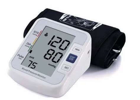 Bp Digital Blood Pressure Monitor Cuff Circumference 22 42 Cm At Rs
