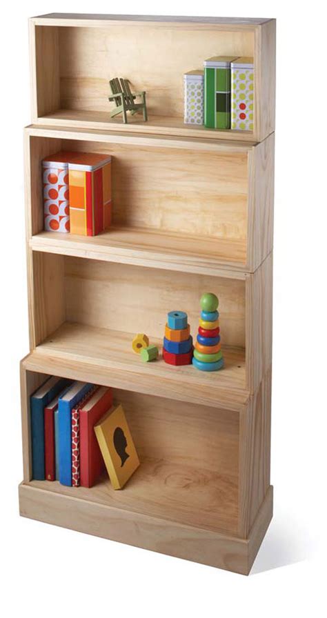 Stacking Bookcases Woodworking Project Woodsmith Plans
