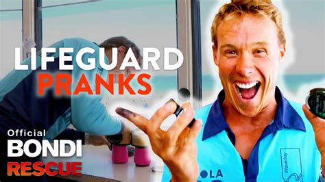 best lifeguard pranks bondi rescue part 1 youtube