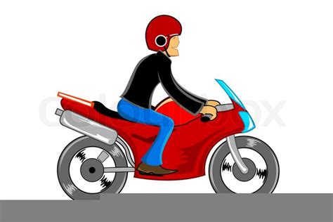 Clipart Motorbike Rider Free Images At Vector Clip Art