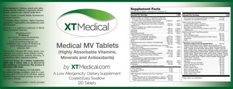 Medical Mv Tablets Coated Easy Swallow Vitaminstarter