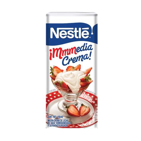 Media crema Nestlé 190 g Walmart