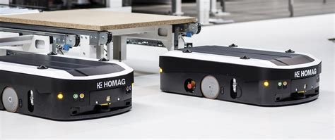 Automated Guided Vehicle System Transbot Homag