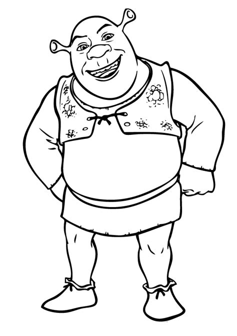 Shrek 115058 Animation Movies Free Printable Coloring Pages
