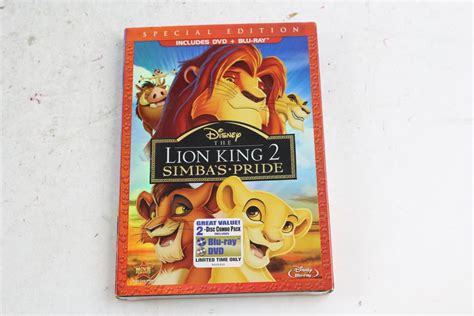 Disney The Lion King 2 Simbas Pride Special Edition Dvd Bluray