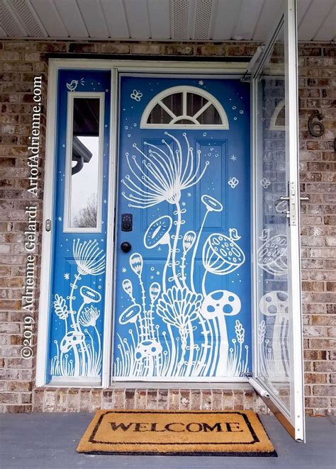 Door Decor Art Room Doors Painted Bedroom Doors Door Murals