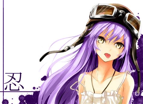 By far one of the strongest bleach anime characters, and soul reapers from the soul society. Purple Haired Anime Girl by AkumaDainashi on deviantART