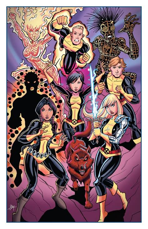 New Mutants Marvel Comics Art Superhero Art Comic Books Art