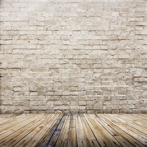 White Brick Wall Photography Backdrops Newborn Baby Wood Floor Etsy