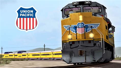 Union Pacific Passenger Train Youtube
