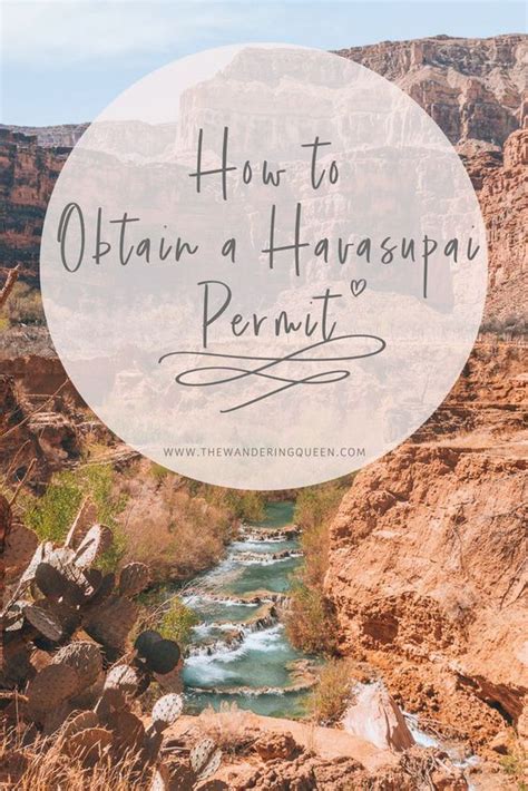 How To Obtain A Havasupai Permit Havasu Falls Hike Havasu Falls