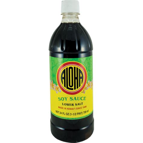 Buy Aloha Brand Aloha Soy Sauce M Low Sodium By The Case At U