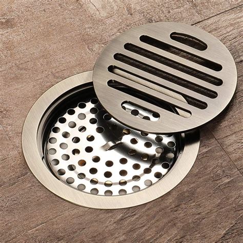 Whr Harp Shower Floor Drain Floor Drain With Removable Cover Round