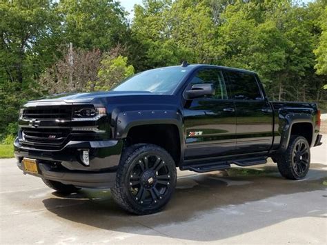 This Is My 2016 Custom Lifted Blacked Out Chevy Silverado Ltz Midnight