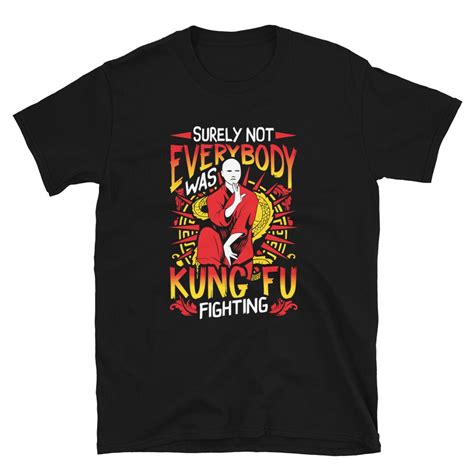 Kung Fu Fighting T Shirt Funny Art Unisex Shirt Tee Pf Etsy