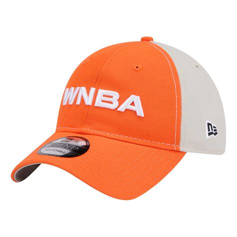 Men's New Era Orange/Cream 2024 WNBA Draft Two-Tone 9TWENTY Adjustable Hat