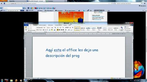 Office 2010 Full Español Más Activador Youtube