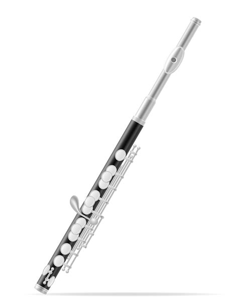 Flute Wind Musical Instruments Stock Vector Illustration 489825 Vector