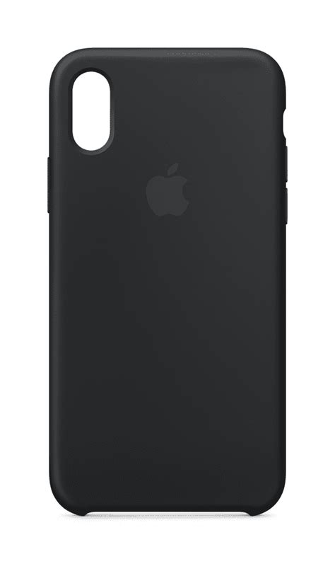 Apple Silicone Case For Iphone X Black