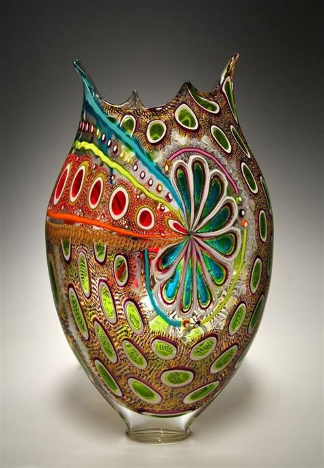 Glass Artist David Patchen Uses An Old Italian Technique Murrhine In This Contemporary Art