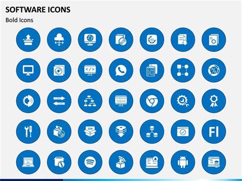Software Icons Powerpoint Icon Power Point Template Presentation