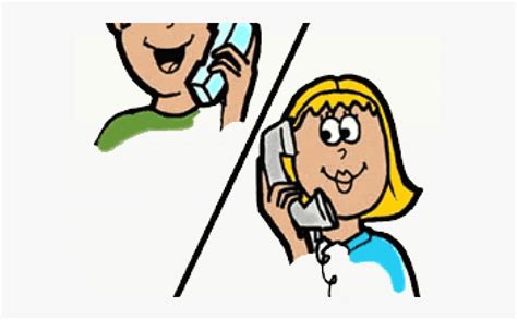 Clipart Calling In The Phone Calling On Phone Cartoon Free