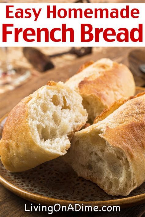easy homemade french bread recipe laptrinhx news