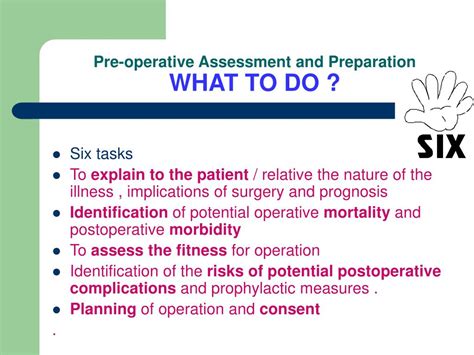 Ppt Pre Operative Assessment And Preparation Powerpoint Presentation