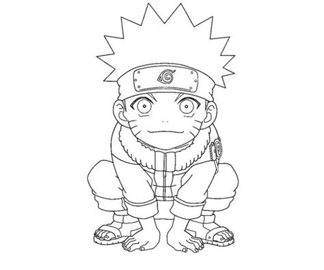 Dibujos Para Colorear De Naruto