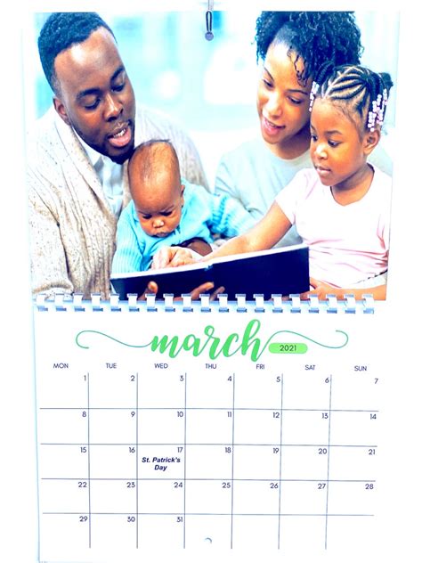 Personalized Photo Calendar 2021calendar With Your Photos Etsy