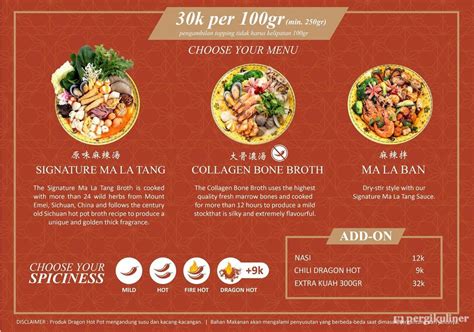 Selalu diperbarui! Menu Dragon Hot Pot, Pasir Kaliki, Bandung