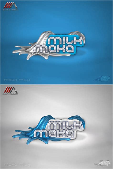 Maka Milk Logo By Redflood On Deviantart