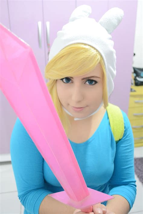 fionna the human adventure time cosplay by neehime on deviantart