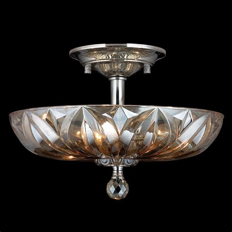 Some also house fluorescent bulbs to provide light to a large space, while saving money and energy. Worldwide Lighting Mansfield 4 Light Semi-Flush Mount ...