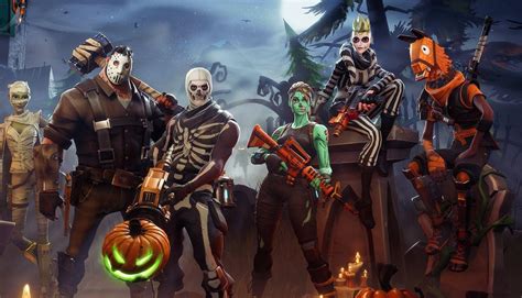 Fortnite Halloween Wallpapers Wallpaper Cave