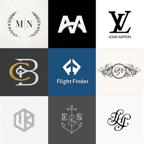 20 Creative Monogram Ideas For Design Inspiration Logaster