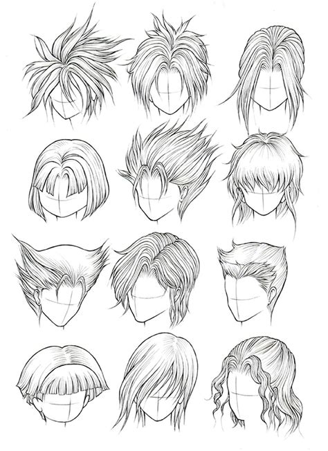 Pin By Irina Smirnova On Зарисовки Anime Drawings Manga Hair
