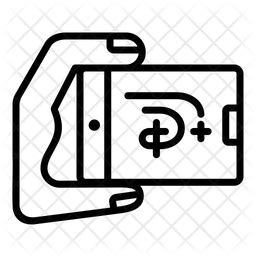 Explore and download more than million+ free png transparent. Disney Hotstar Icon of Line style - Available in SVG, PNG ...