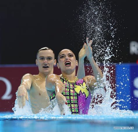 Russia Takes Gold In Mixed Duet Free Artistic Swimming At Gwangju