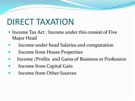 Ppt Overview Of Taxation Powerpoint Presentation Free Download Id