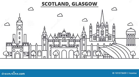 Glasgow Landmarks Stock Illustrations 80 Glasgow Landmarks Stock