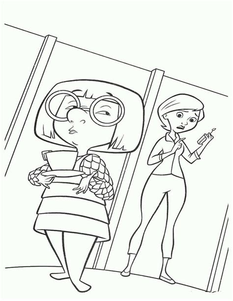 In this new movie, the amazing family assumes a new the youngest children also discover his powers, which are probably the most extraordinary of the family! Incredibles 2 Coloring Pages Free Printable (With images ...