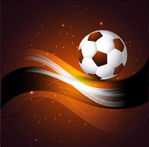Abstract Football Design Vector Background Free Vector In Encapsulated